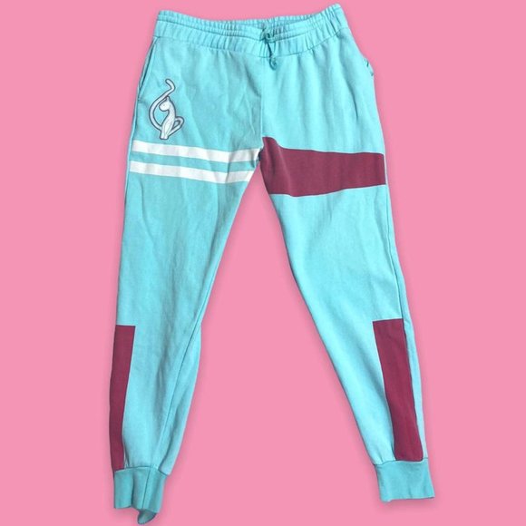 ❌SOLD❌ Baby Phat aqua and pink logo joggers sweatpants - Picture 2 of 5